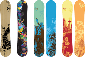 Snowboard PNG image-8001